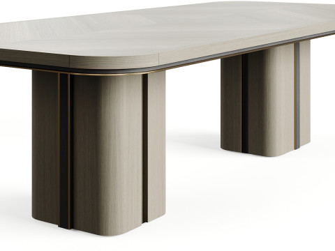 Frato KAMAKURA Dining Table L3L280 Modelo 3D