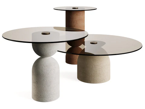 アナ・ロケ MOMA コーヒーテーブル 3Dモデル