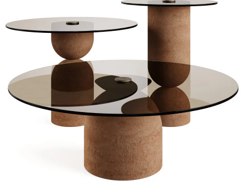 アナ・ロケ MOMA コーヒーテーブル 3Dモデル