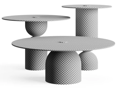 アナ・ロケ MOMA コーヒーテーブル 3Dモデル