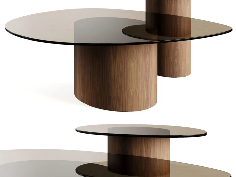 Журнальні столики Calligaris MUSHROOM 2025 3D Модель