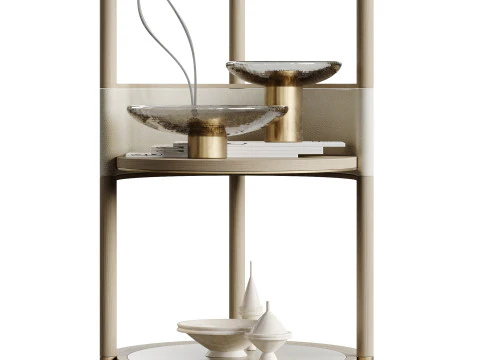 Frato ARLES Bookcase 3D Model