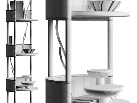 Frato ARLES Bookcase 3Dモデル
