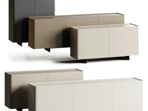 Лакова тумба Eforma ALMA PREMIUM 3D Модель