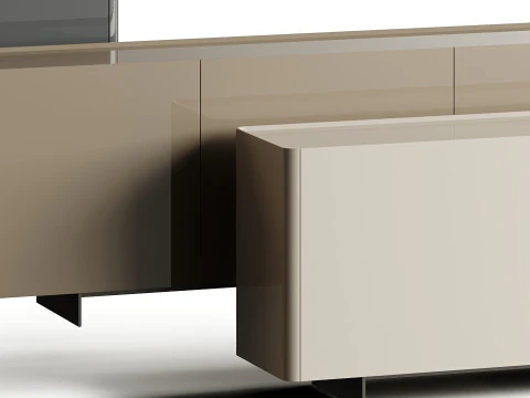 Eforma ALMA PREMIUM Lacquer Sideboard 3D Model