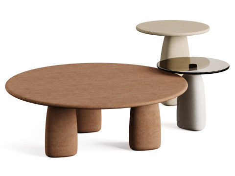 STRATA stenen salontafel 3D Model