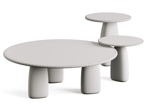 STRATA stenen salontafel 3D Model