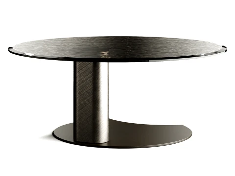 Cattelan AMERIGO Premium Metal Coffee Table 3D Model
