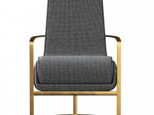 OCADIA armchair by LUXXU Model 3D