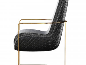 OCADIA armchair by LUXXU Model 3D