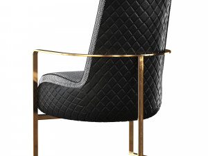 OCADIA armchair by LUXXU Model 3D