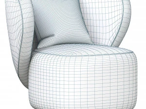 Little big armchair 3D Model