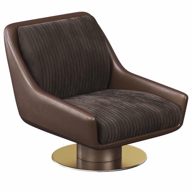 Armchair Longhi Sol 3Dモデル .c4d .max .obj .3ds .fbx .stl .blend 