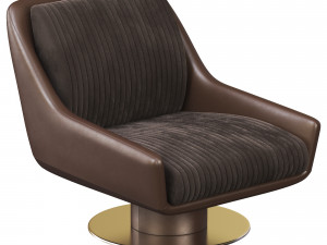 Armchair Longhi Sol 3Dモデル