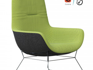 FreiFrau Leya Armchair 3D Модель