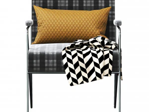 Kelly Wearstler Emmett Lounge Chair 3D Model