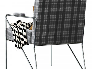 Kelly Wearstler Emmett Lounge Chair 3D Model