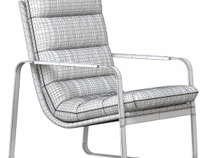 Armchair Indra LX665 Leolux Modelo 3D