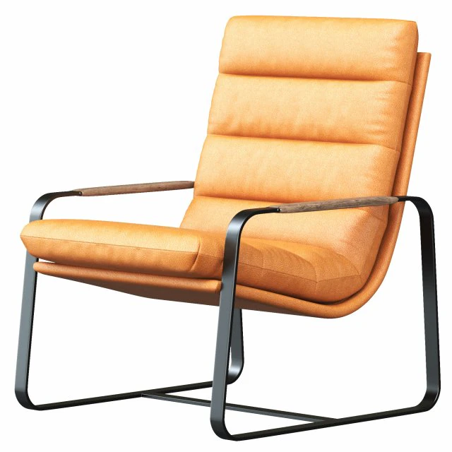 Armchair Indra LX665 Leolux 3D Model .c4d .max .obj .3ds .fbx .stl .blend 