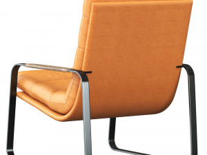 Armchair Indra LX665 Leolux Modelo 3D