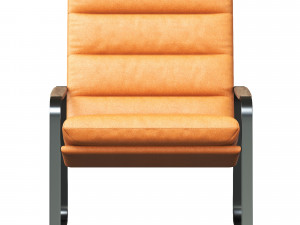 Armchair Indra LX665 Leolux Modelo 3D