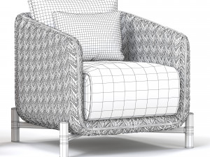 RCHI ambientata CLIFTON armchair 3D Модель