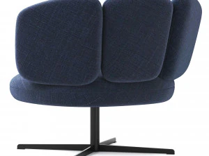 Artifort Bras Easy Chair Cross base 3D Model