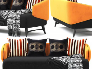 Ariesbyrocheboboissofa 3D Model