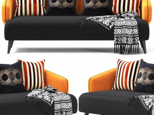 Ariesbyrocheboboissofa Model 3D
