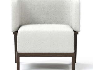 MULUN ARMCHAIR 3D 模型