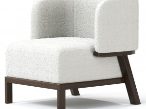 MULUN ARMCHAIR 3D 模型