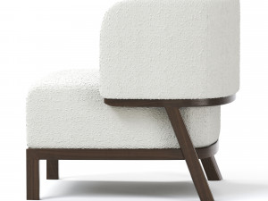 MULUN ARMCHAIR 3D 模型