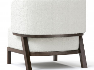 MULUN ARMCHAIR 3D 模型