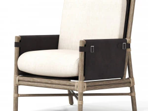 BERCUT LOUNGE CHAIR 3D Model