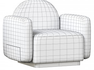 Handy armchair mezzo collection Modèle 3D