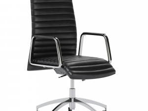 OXFORD OFFICE CHAIR BLACK 3D Model