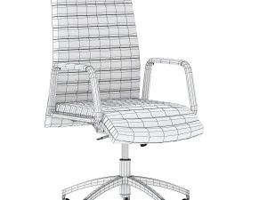 OXFORD OFFICE CHAIR BLACK 3D Model