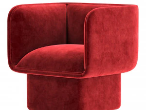 Block Armchair by Studio Mut 3D Model