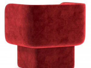 Block Armchair by Studio Mut 3D Model