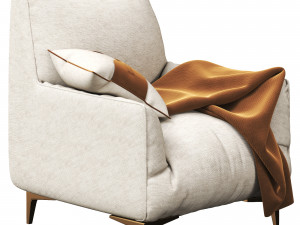 Natuzzi Dolly Armchair 3D Model