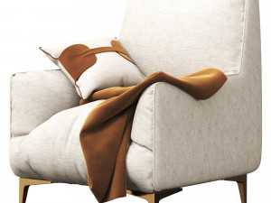 Natuzzi Dolly Armchair Modelo 3D