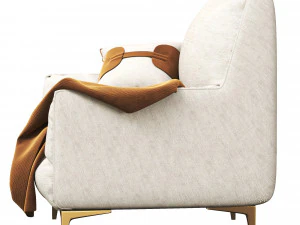 Natuzzi Dolly Armchair 3D Model