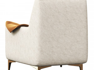 Natuzzi Dolly Armchair Modelo 3D