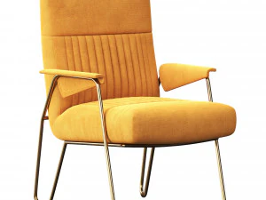 Armchair Illy 3D Model