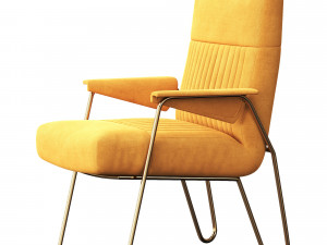 Armchair Illy 3D Model