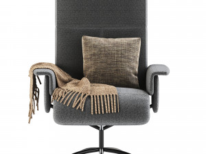 Relaxfauteuil Steijn Modelo 3D