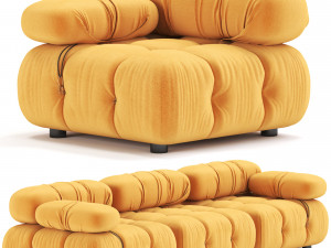 Mario Bellini Camaleonda modular sofa 3D Model