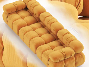 Mario Bellini Camaleonda modular sofa 3D Model