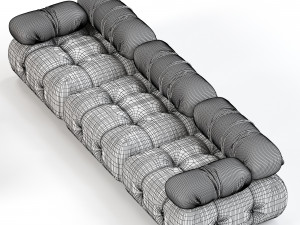 Mario Bellini Camaleonda modular sofa 3D 模型