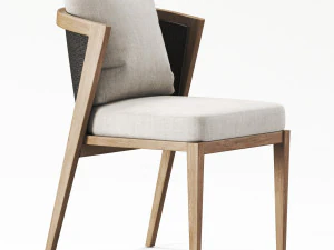 MALTA TEAK ARMCHAIR 3D Model